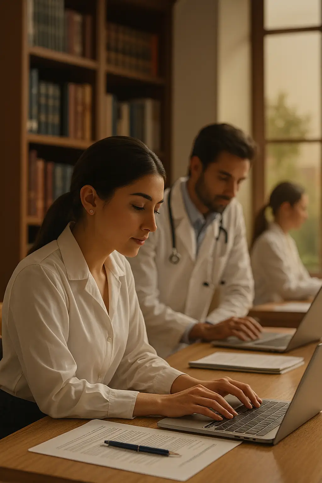 Team working on Writecura